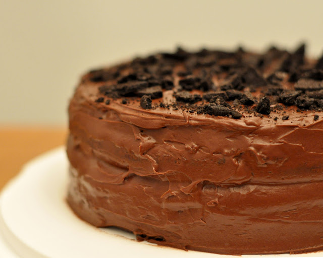 Cake #1: Chocolate Oreo