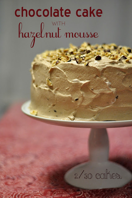 Cake #2: Chocolate w/ Hazelnut Mousse