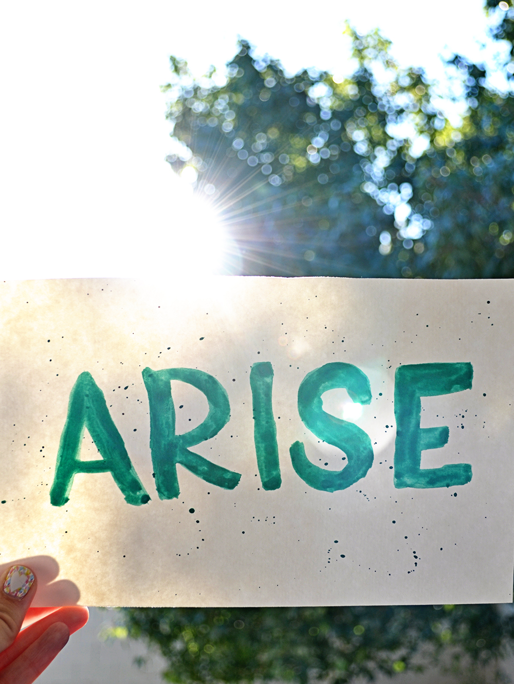 My Mantra For March: ARISE