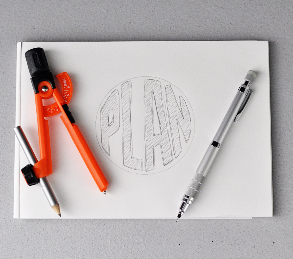 my mantra for the month: PLAN. Get all the creative ideas I have onto paper and figure out how to turn them into reality.
