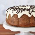 Easy & delicious, this chocolate chip sour cream bundt cake is always a hit!